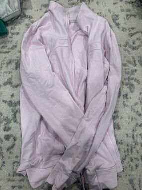 Women's Light Pink Full-Zip Jacket